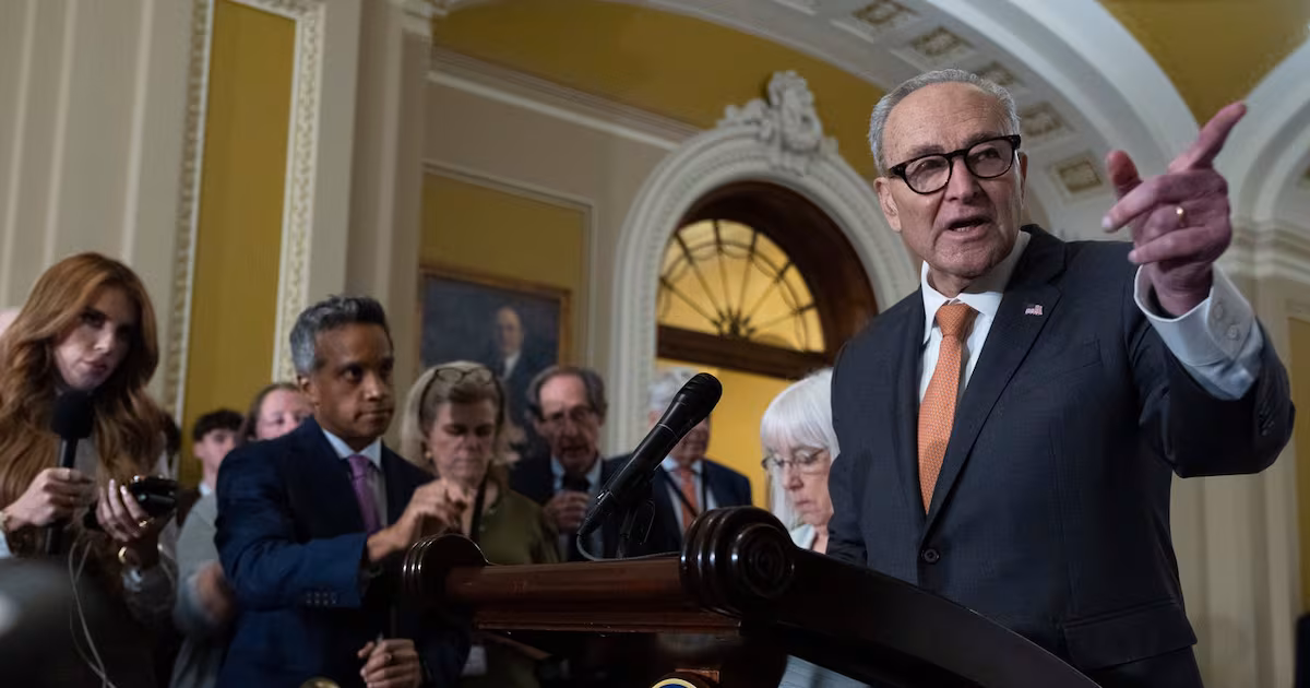 Schumer to introduce U.S. bill targeting Trump’s latest tariffs on Canada