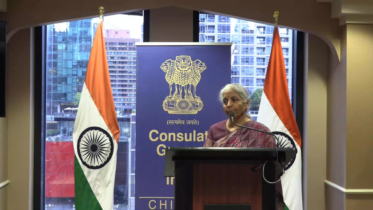FM Sitharaman engages with Indian diaspora in Chicago; holds high