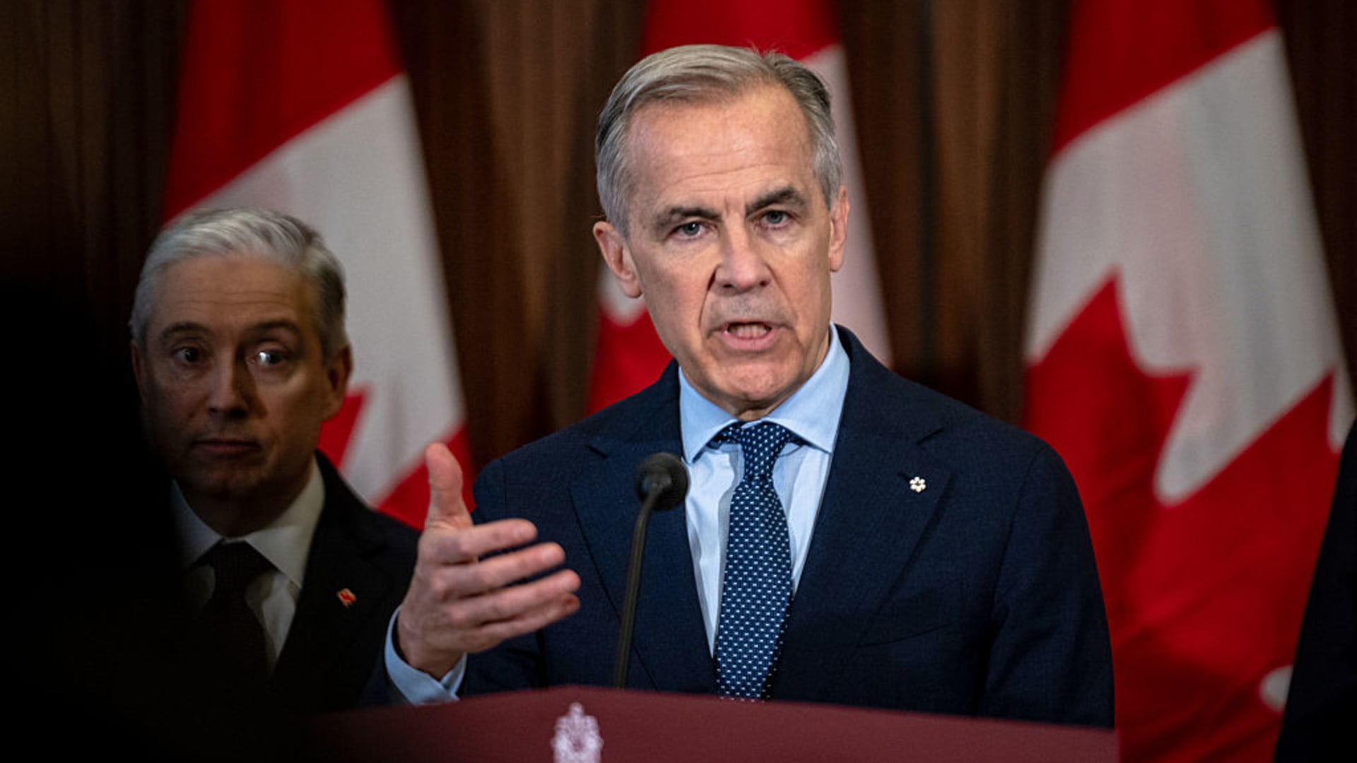 Carney claps back at Lutnick, says Canada will resume trade talks 'when the Americans are ready'
