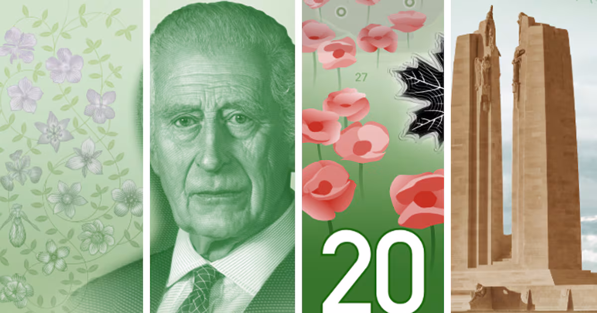 Bank of Canada unveils new $20 bill featuring King Charles
