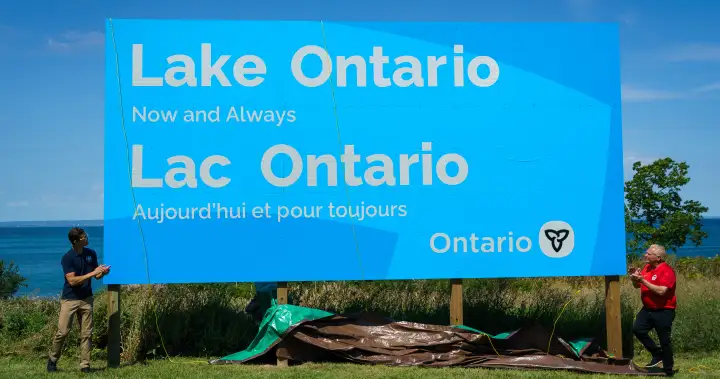 Ford says ‘beautiful’ Lake Ontario sign was worth $25K price tag
