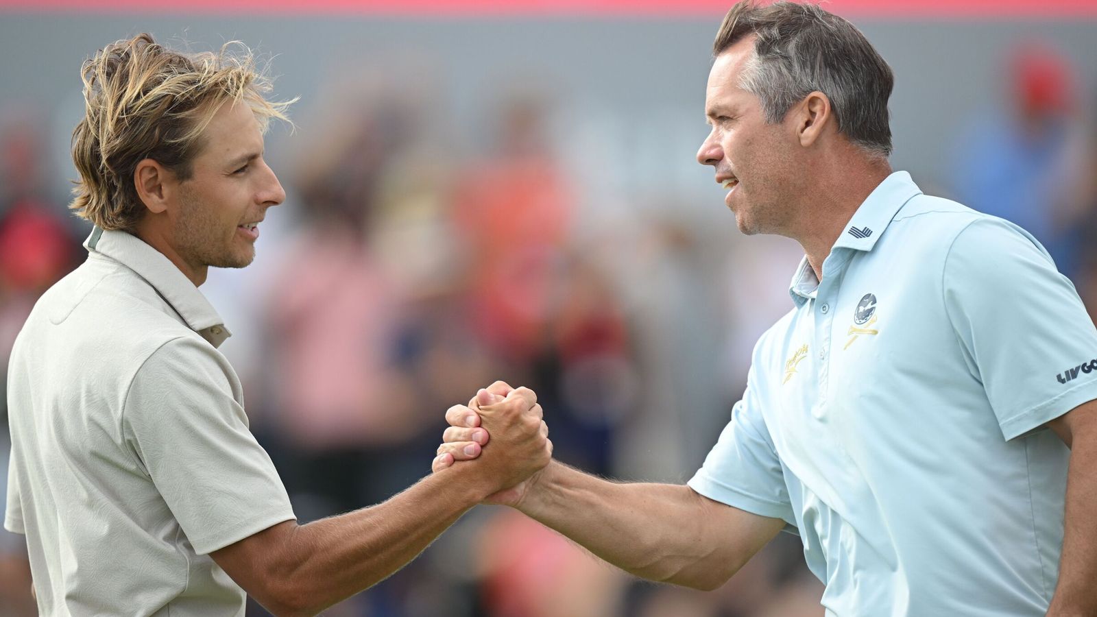 DP World Tour: Paul Casey makes emotional charity vow after storming into three