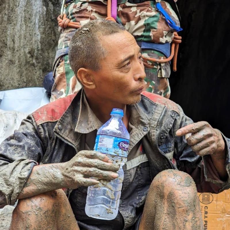 Rescuers in Nepal pull 2 people alive from debris 10 days after devastating floods