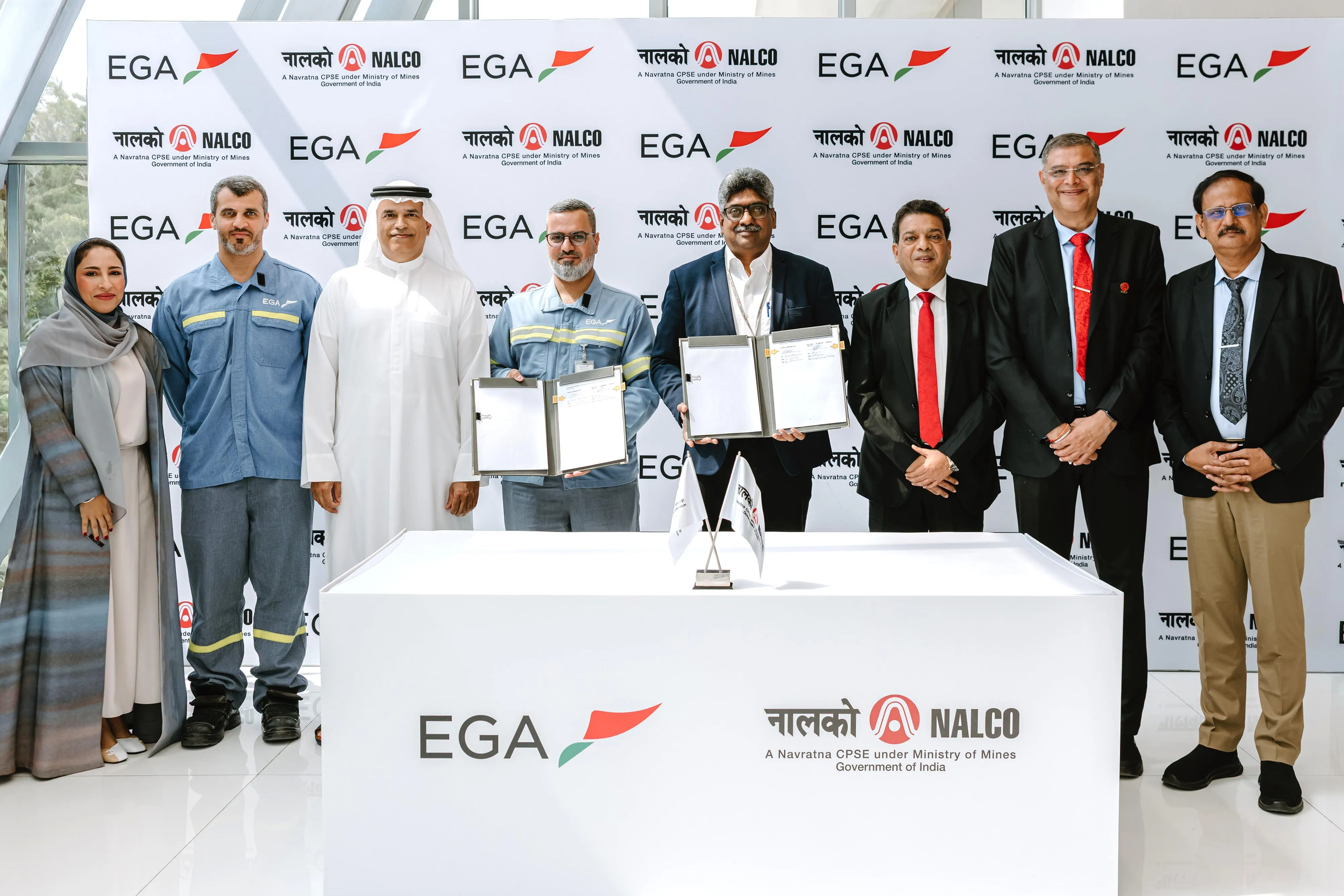 NALCO signs technology partnership agreement with Emirates Global Aluminium