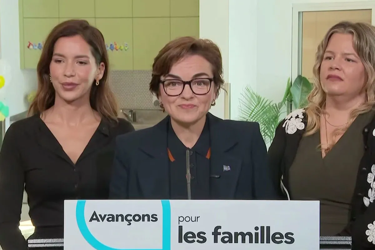 Fréchette says she’ll pause campaign Monday evening to focus on U.S.