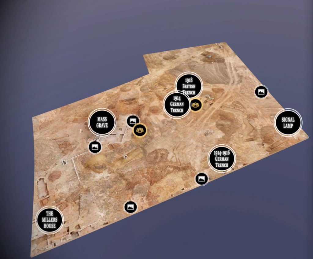 Project digitally recreates a buried World War I battlefield