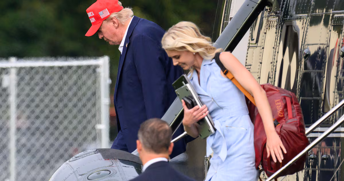 Natalie Harp, White House aide known for carrying portable printer for Trump, receives US$45K gift