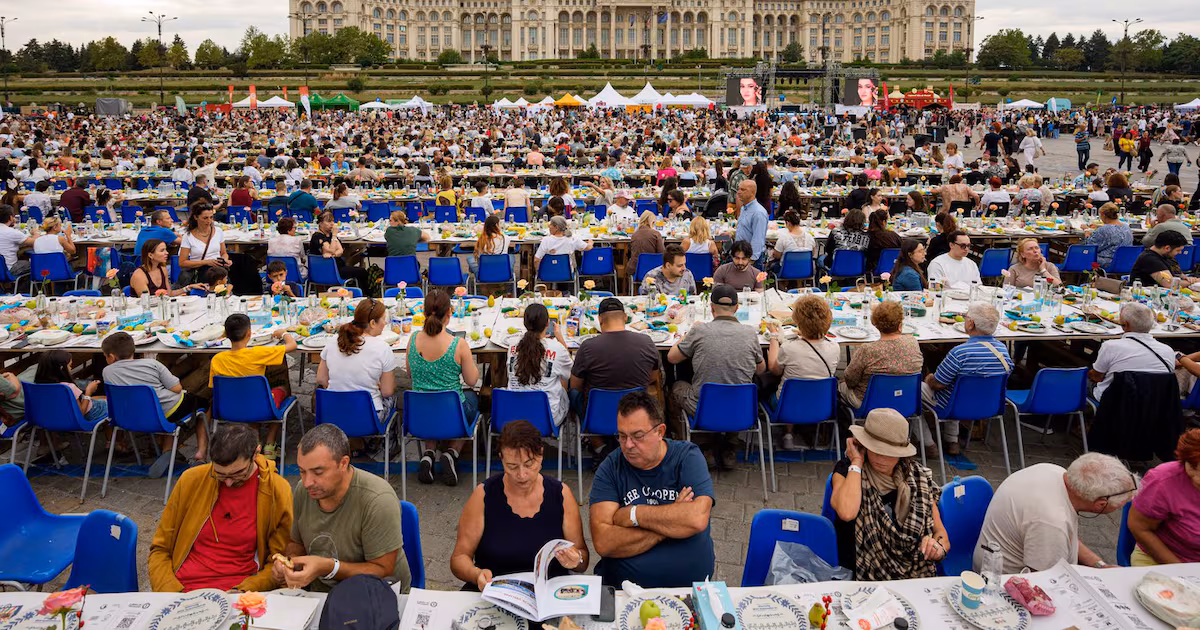 Romania sets Guinness record with kilometres