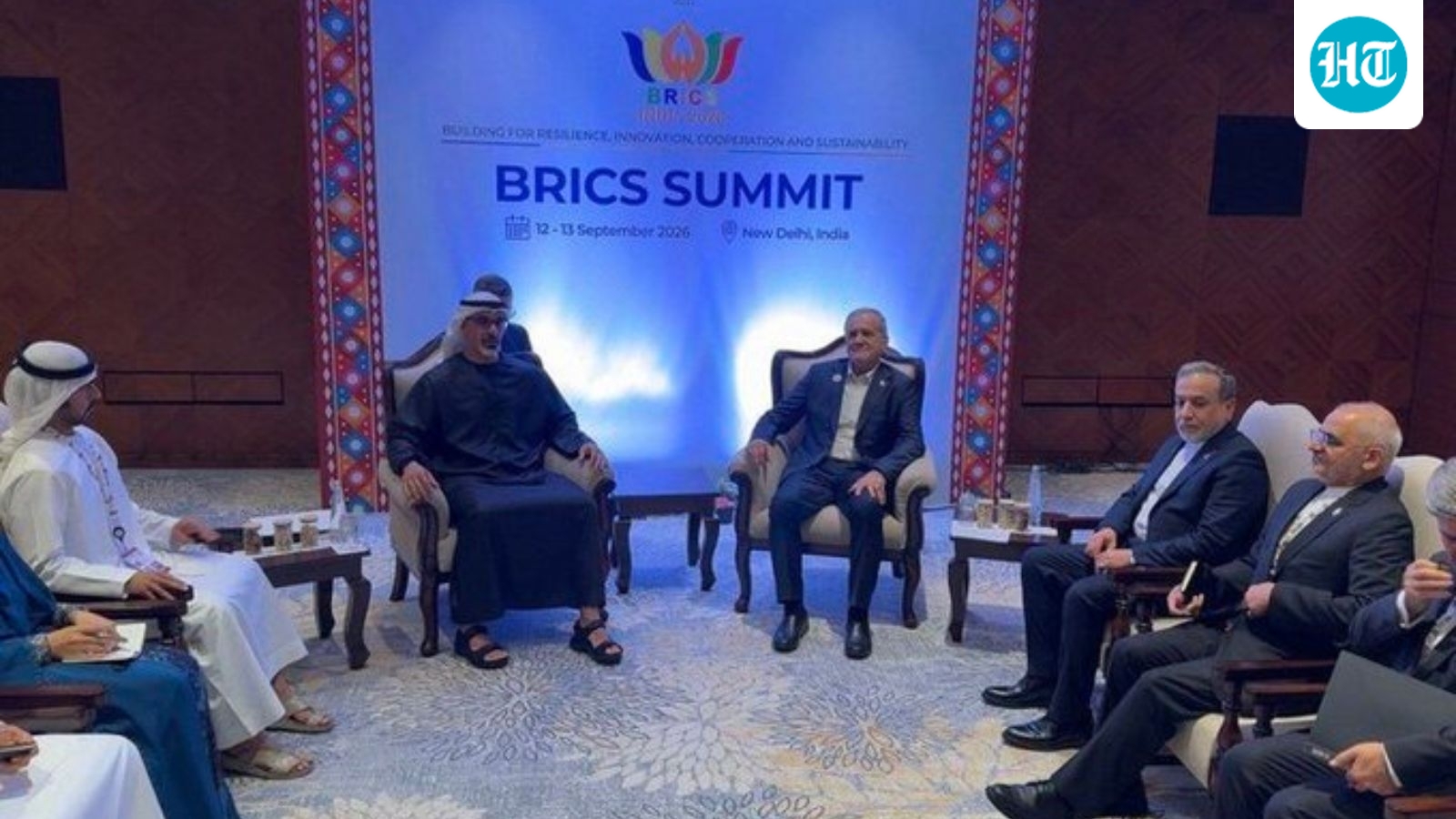 Iran President, UAE Crown Prince meet on BRICS sidelines, back joint statement urging restraint in West Asia war | World News