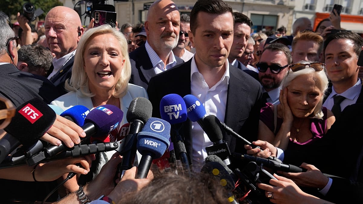 Le Pen in Hénin