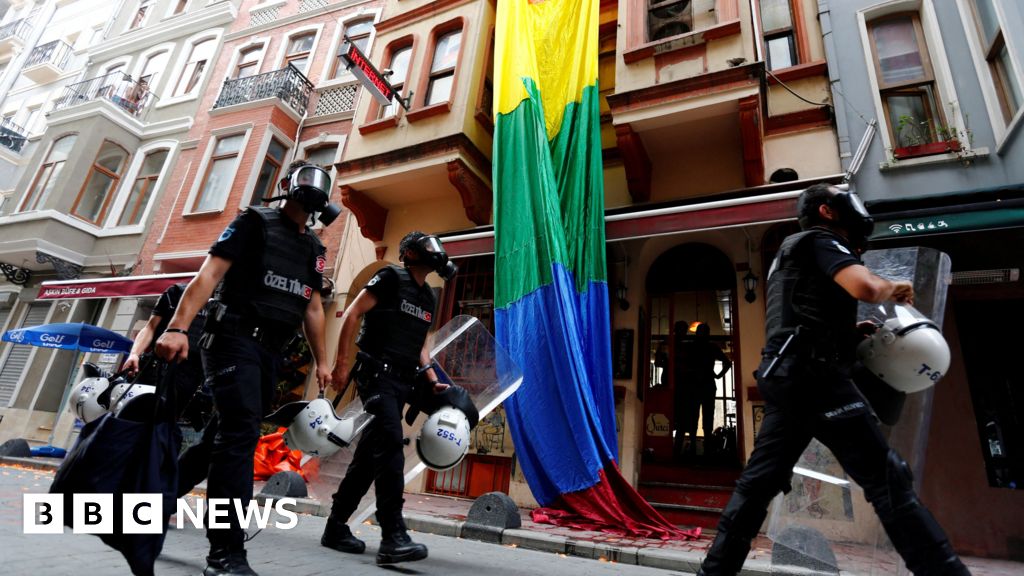 Turkish police detain dozens in raids on gay bars and homes of LGBTQ+ activists