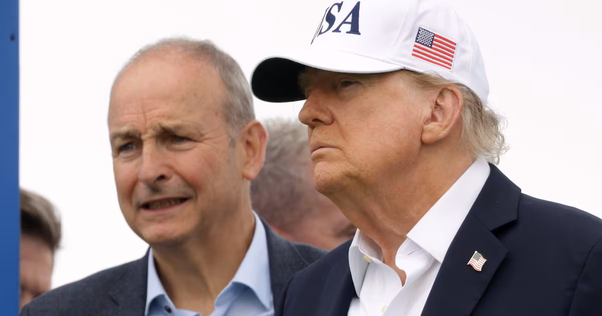 Trump reiterates support for united Ireland, says won’t talk about Scotland ‘yet’