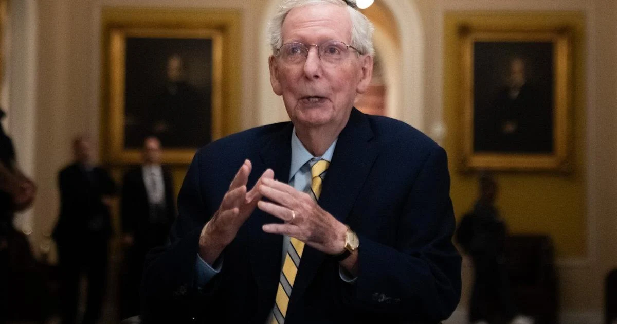 McConnell returns to the Senate for the first time since his June hospitalization