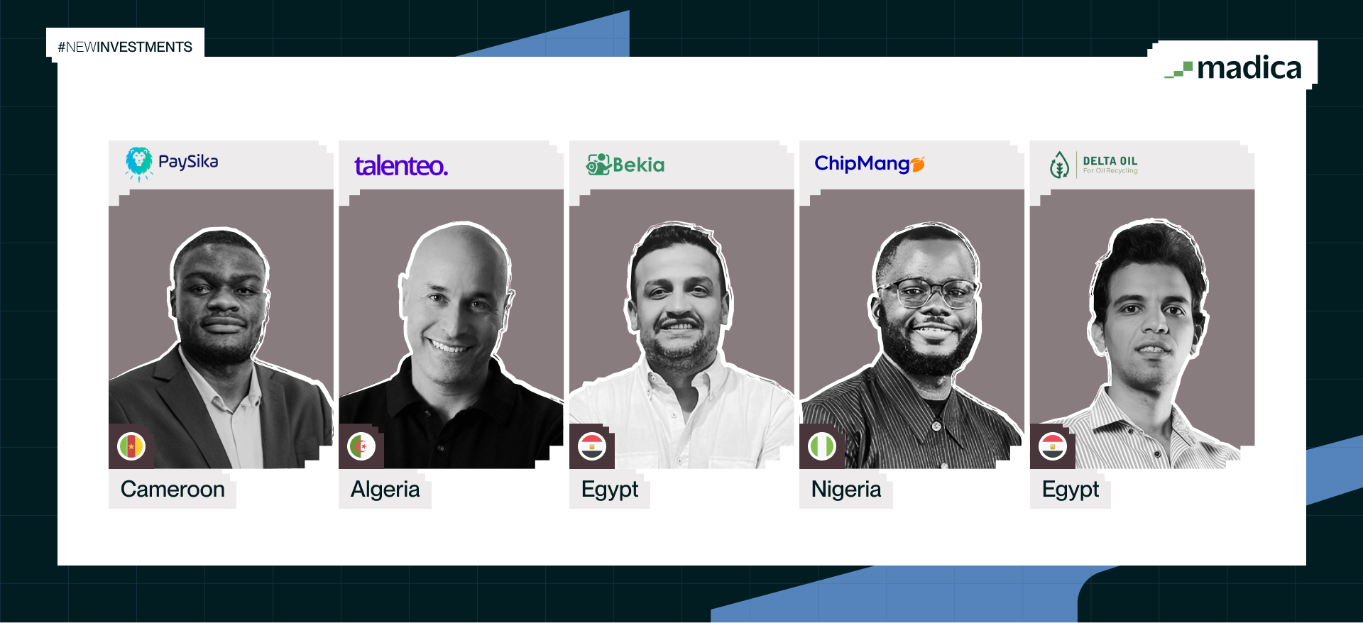Madica invests $200,000 in five African startups, enters Algeria and Cameroon