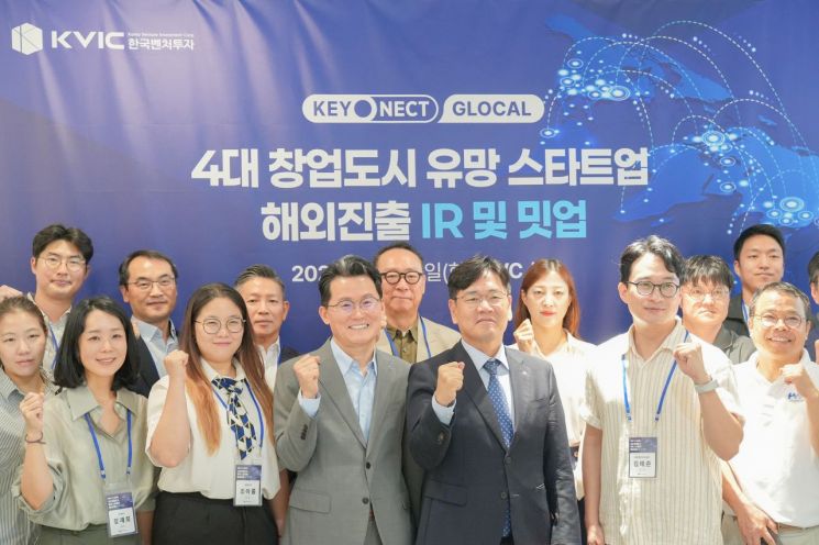 Korea Venture Investment Hosts Overseas Expansion IR for Promising Startups in Four Major Startup Cities