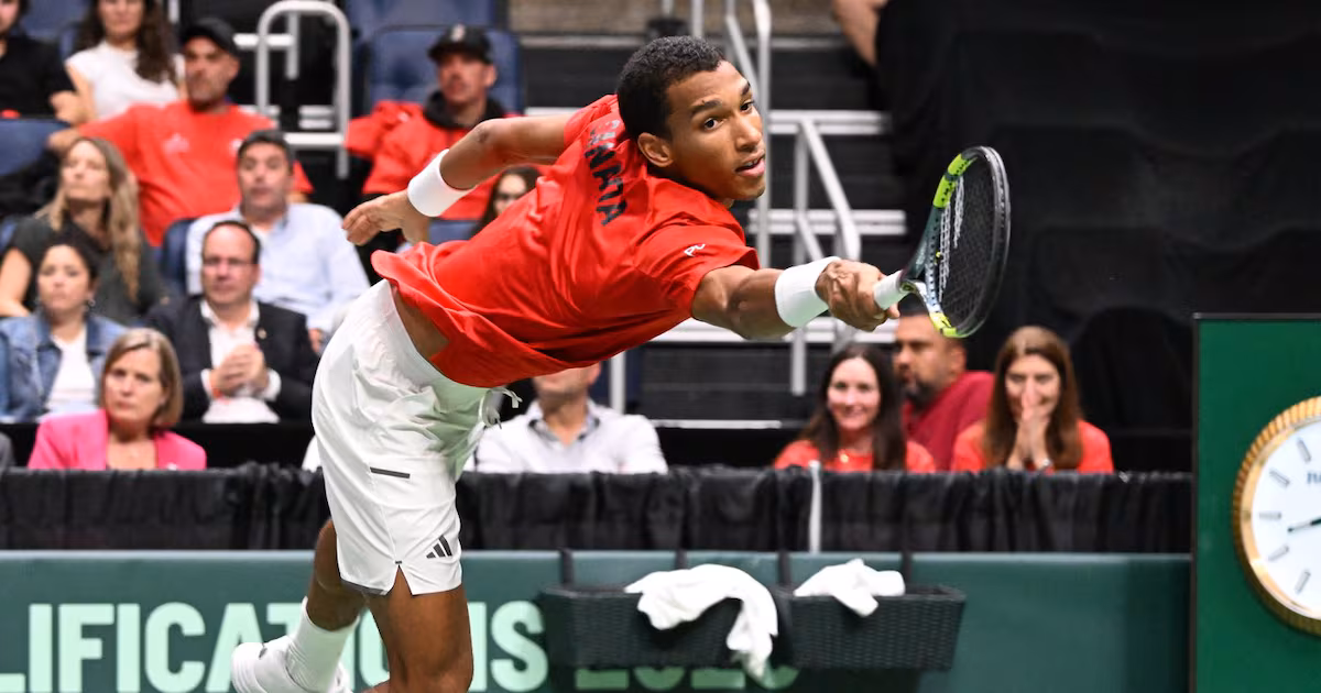Auger-Aliassime, Draxl put Canada ahead 2
