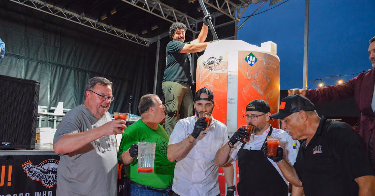 Crowfest breaks world record for world’s largest Caesar cocktail