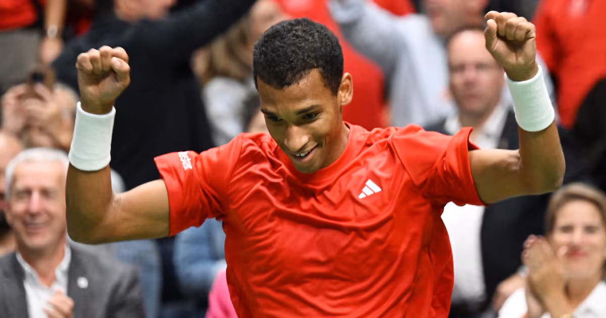 Auger-Aliassime leads Canada past France 3