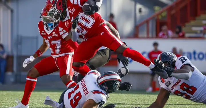Calgary Stampeders down Ottawa Redblacks 40