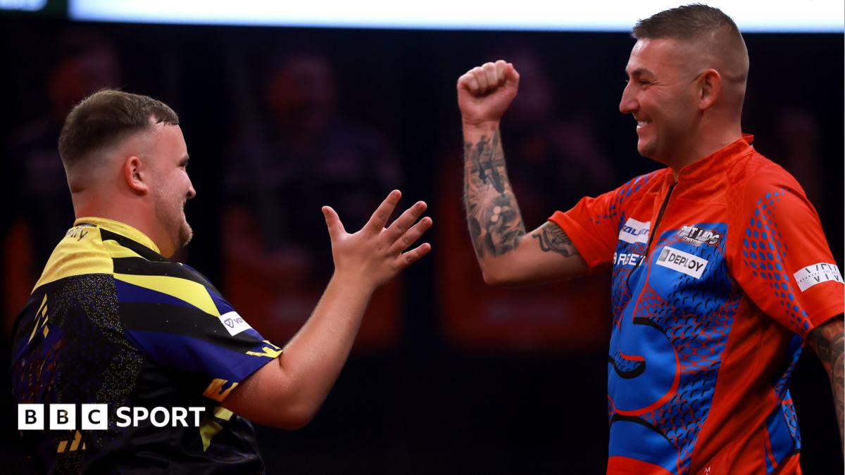 World Series of Darts Finals 2026 results: Luke Littler beats Nathan Aspinall 10-9 to reach quarter