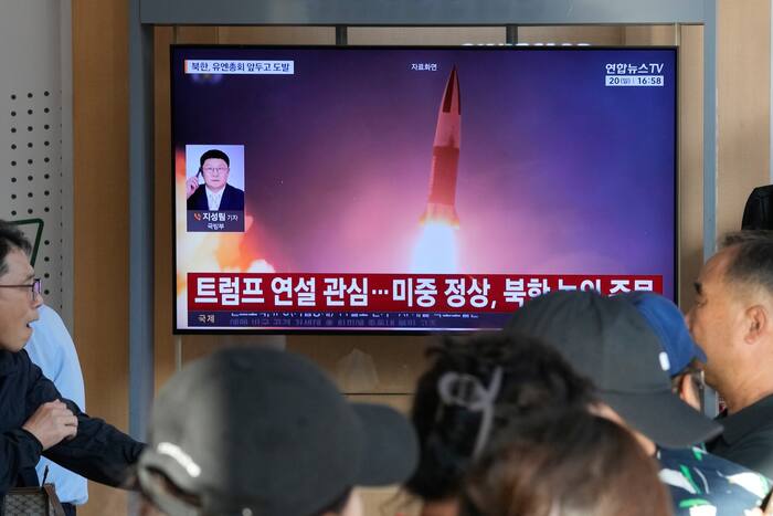 South Korea says North Korea has launched an additional projectile toward the sea