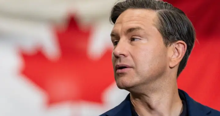Poilievre says Canada will never be ’28th state’ of EU at Ontario rally