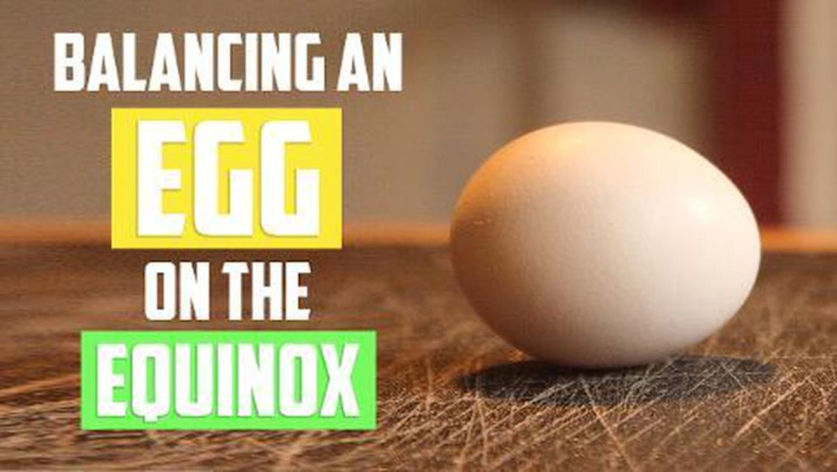 Can you really balance an egg on the equinox?