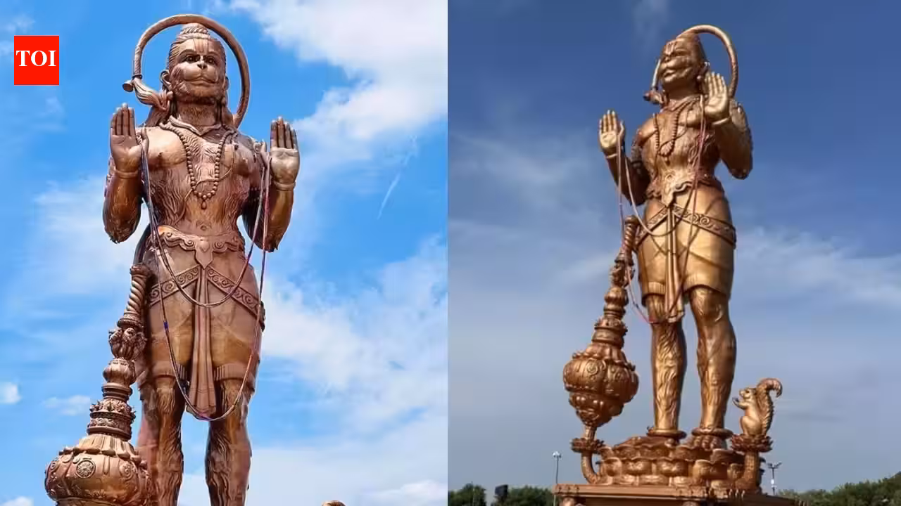 Howdy, Hanuman! In Texas, Statue of Union meets politics of division