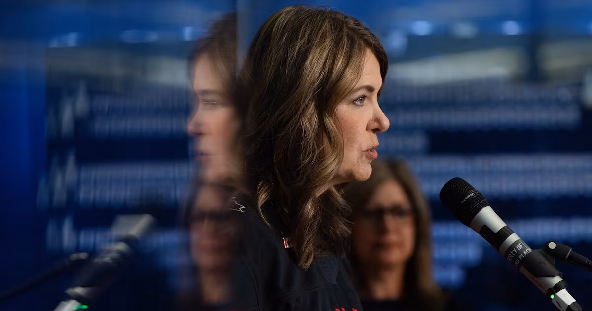 Alberta's Smith rejects party accusation she's muting pro