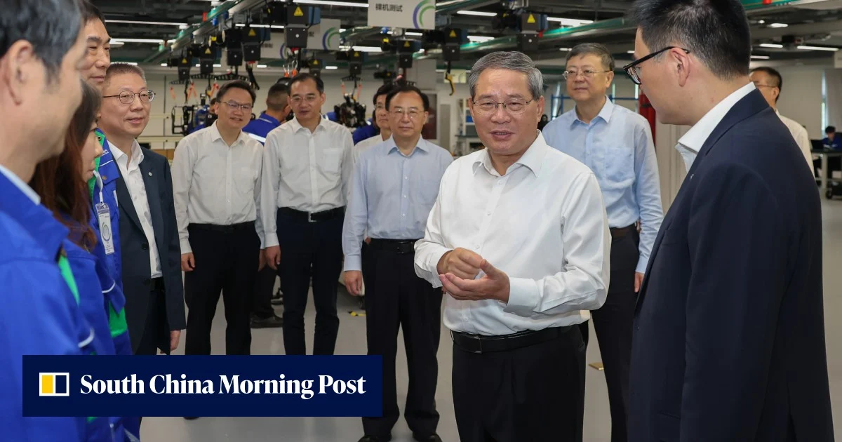 Harness AI to propel manufacturing, Chinese Premier Li Qiang says
