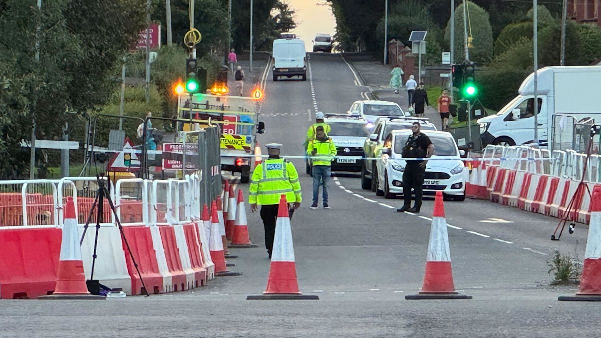 Man killed in collision between HGV and bike