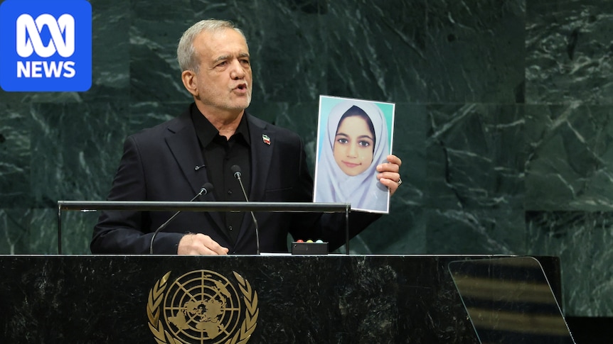 Iran's president addresses UN after Trump threatens 'annihilation'