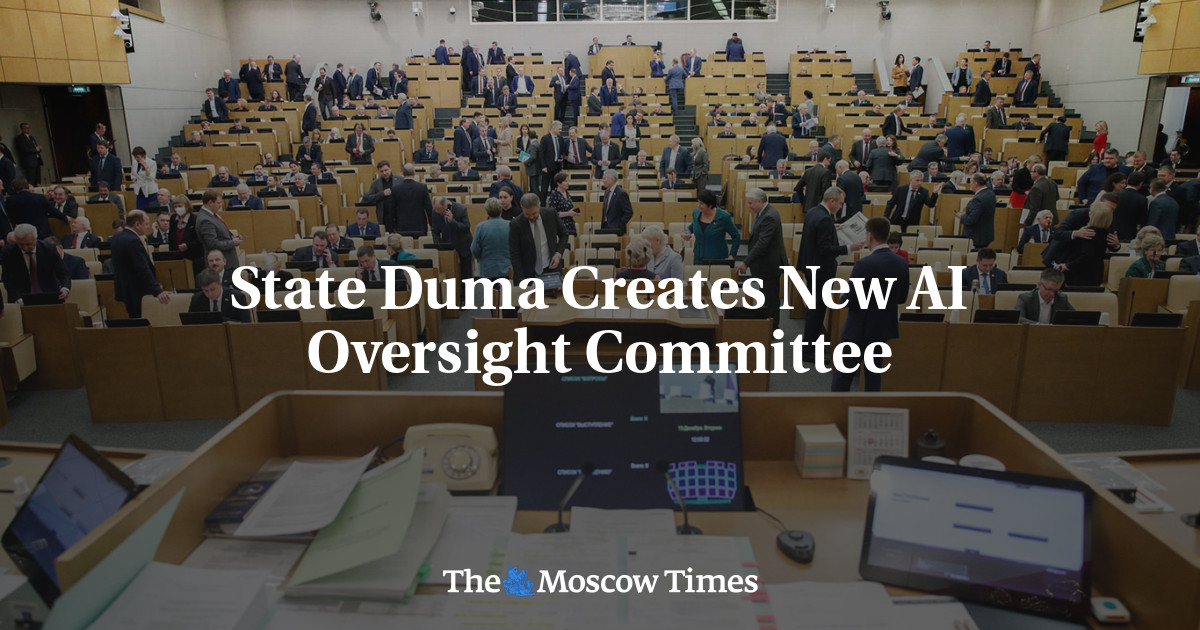 State Duma Creates New AI Oversight Committee