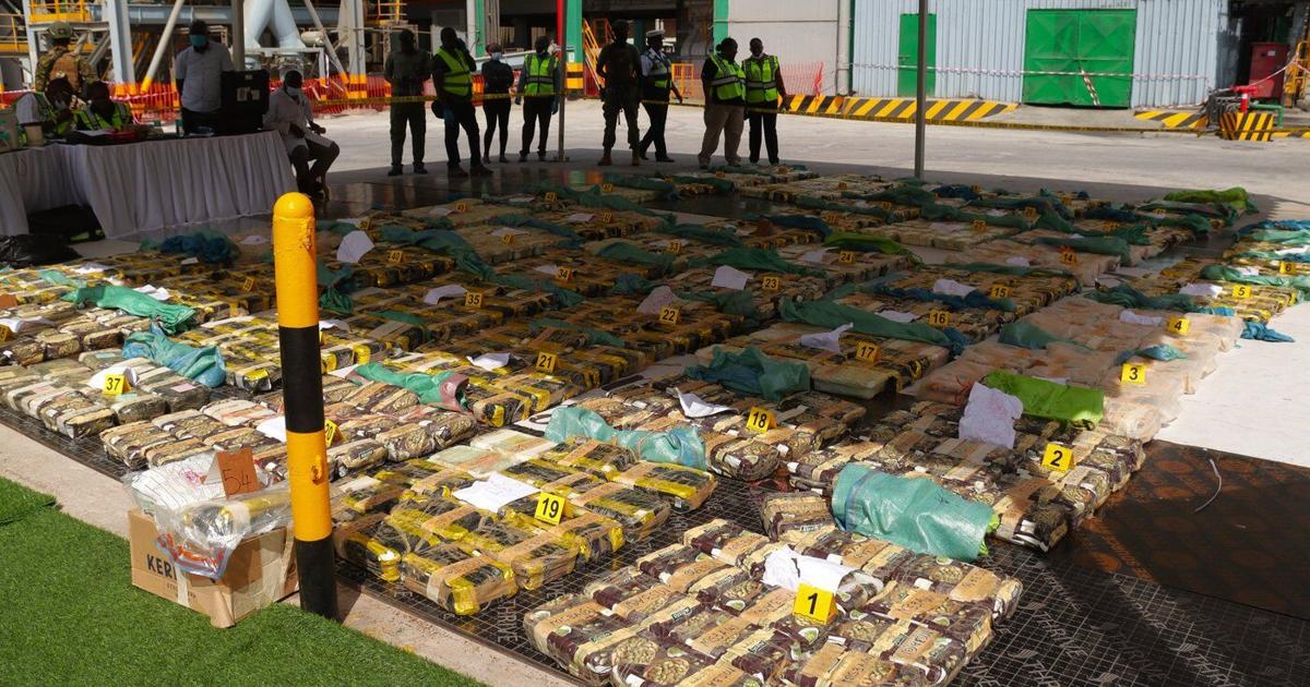Kenya destroys $63 million meth haul intercepted at sea