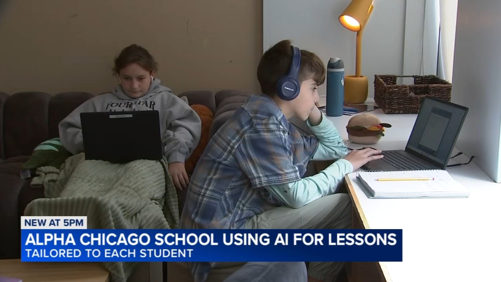 Private school Alpha Chicago in Lakeshore East using lesson plans generated by artificial intelligence; debate over tech continues