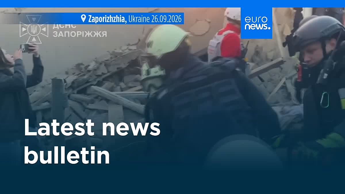 Video. Latest news bulletin | September 26th, 2026