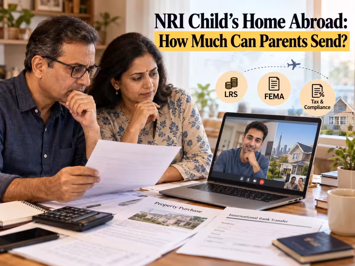 Buying property abroad for your NRI child? Know how much Indian parents can transfer and the tax implications