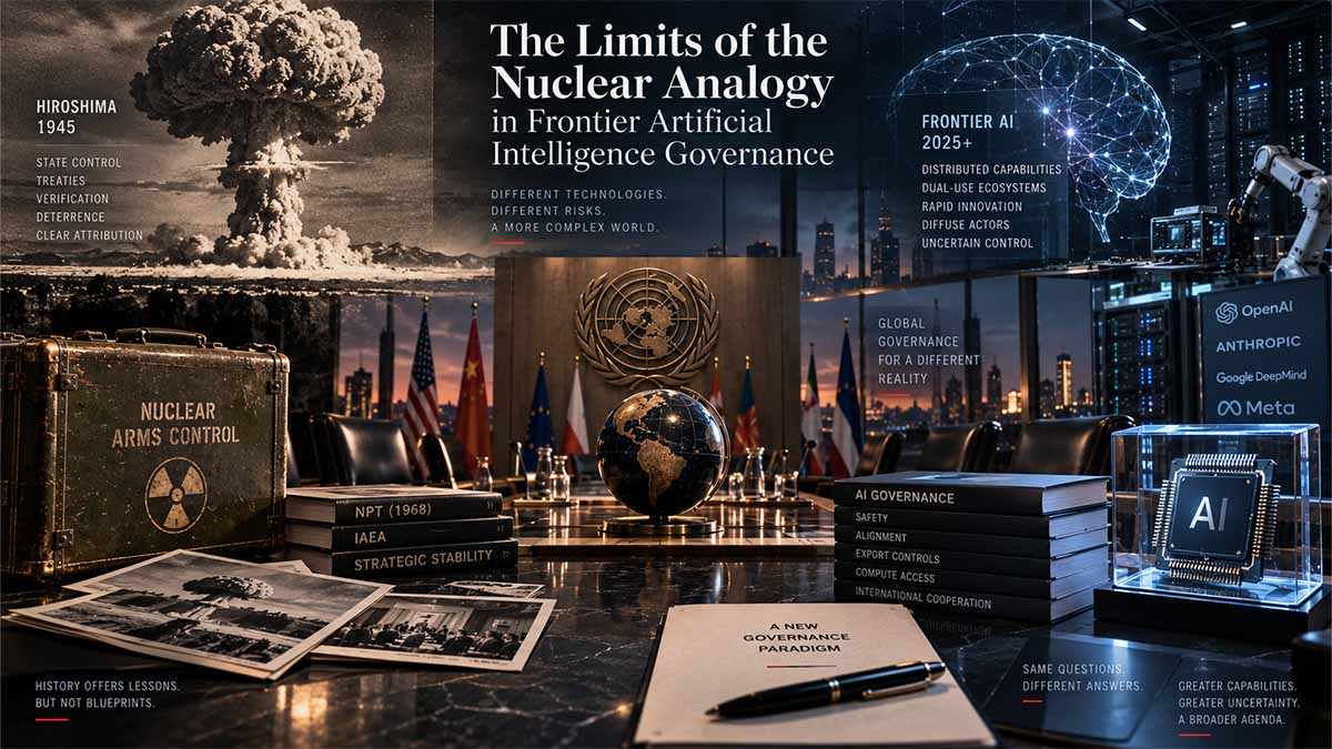 The Limits of the Nuclear Analogy in Frontier Artificial Intelligence Governance