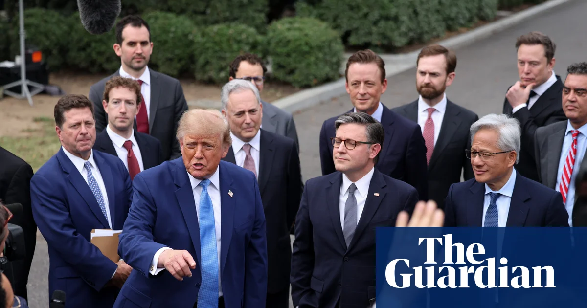 Trump announces vague ‘morally binding’ AI deal among tech CEOs for ‘tremendous self