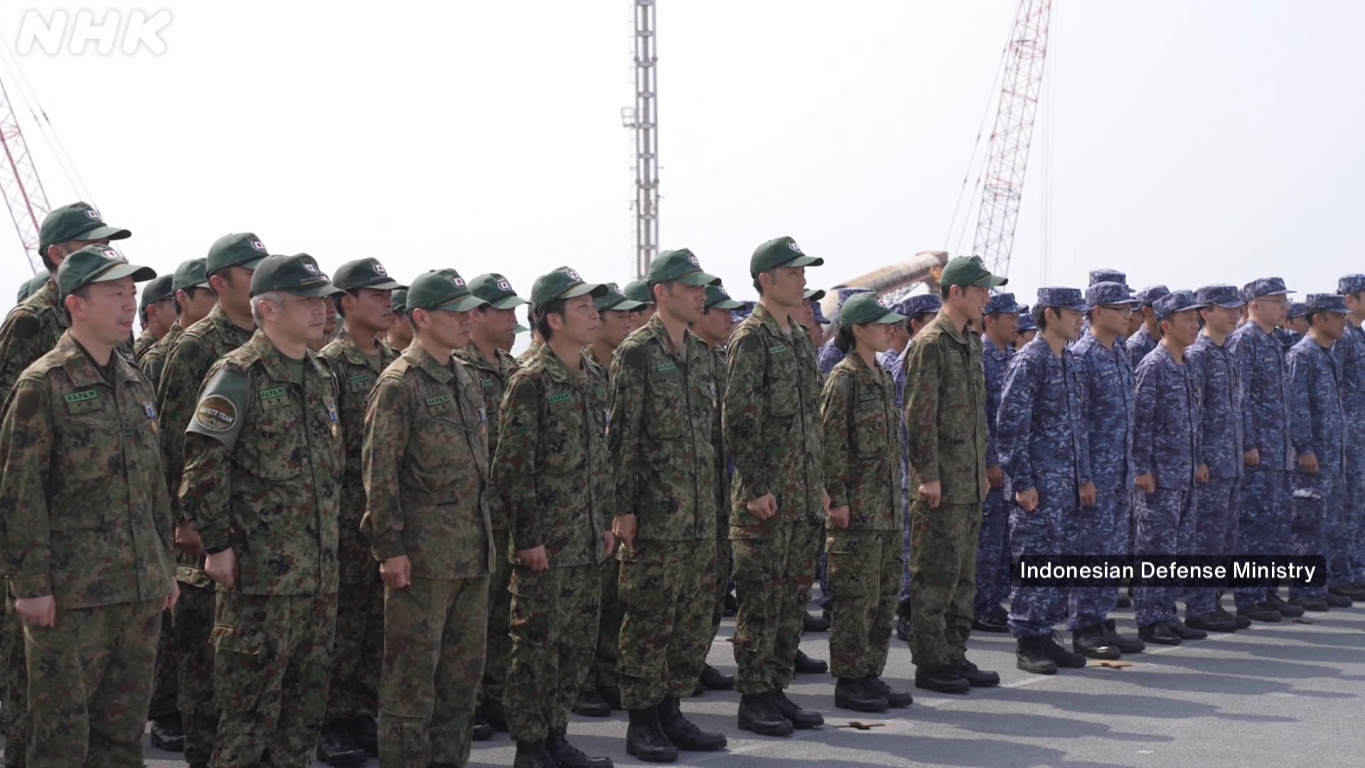 Indonesia honors Japan's forest fire team
