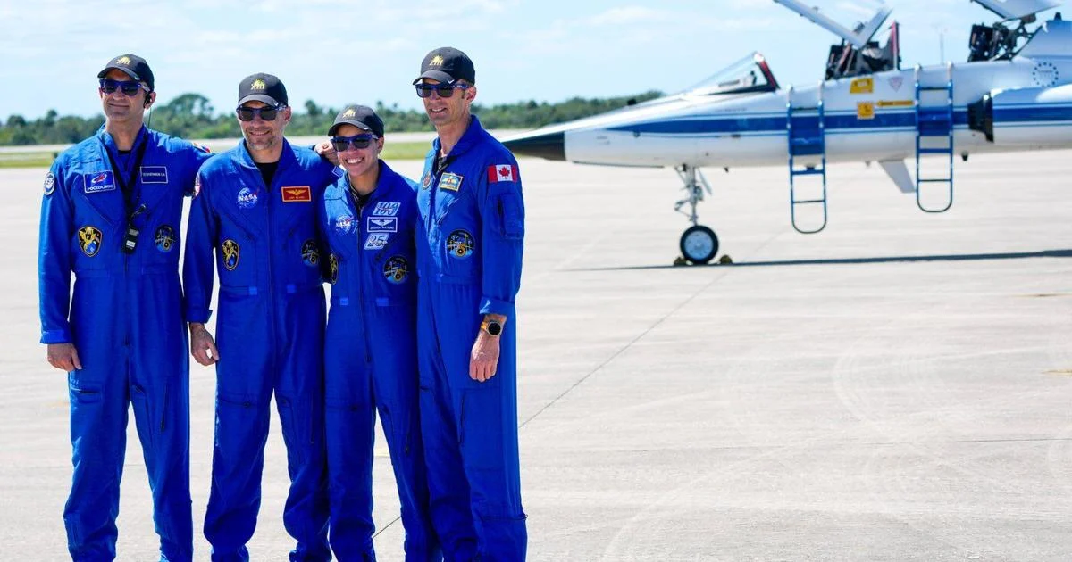 Canadian astronaut reaches International Space Station for six