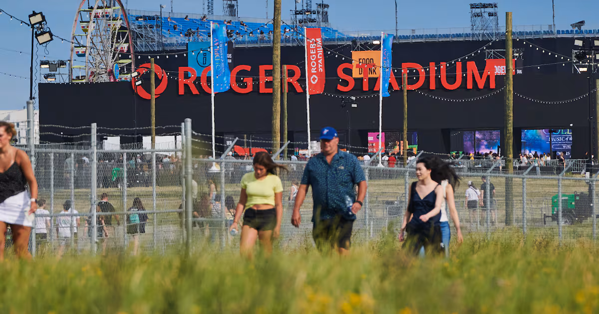 Rogers Stadium noise complaints were up 40 per cent this summer. These shows generated the most 311 calls