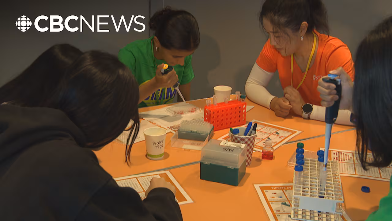 300 girls explore STEAM careers at Science World