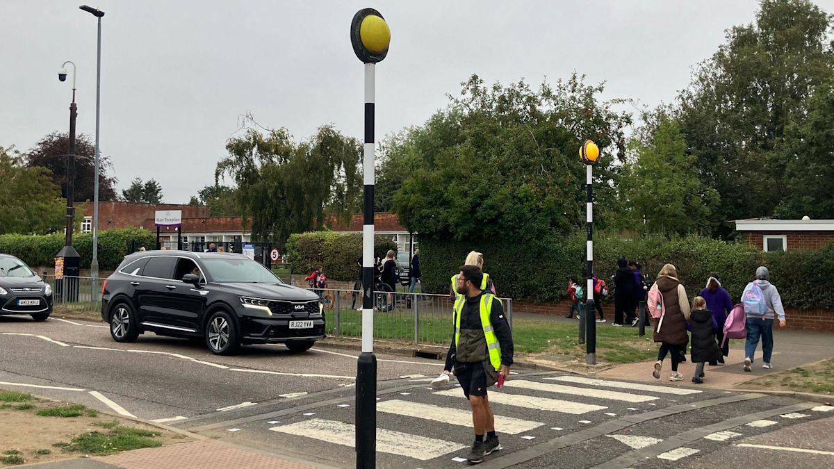 Parents demand safety measures near school crossing