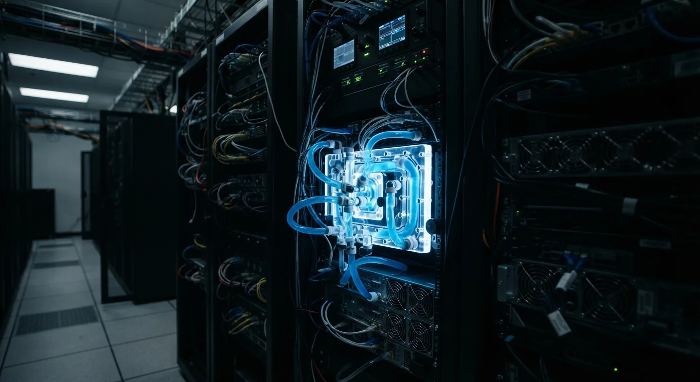 AI data centers could get liquid cooling using energy