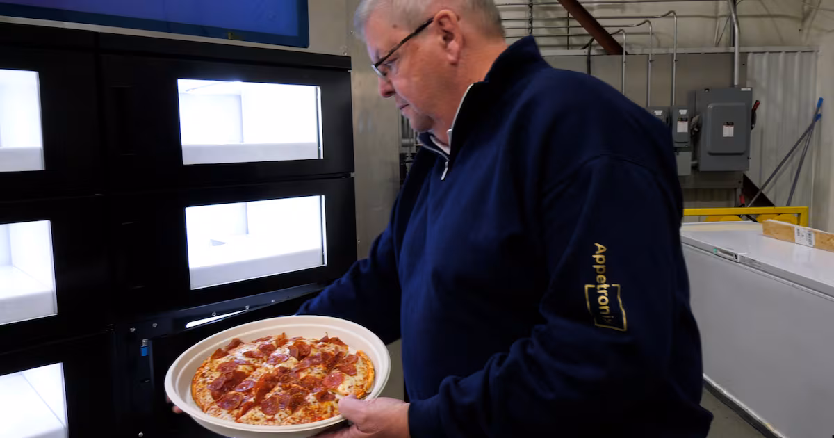 London robot pizza maker wins prestigious food tech award