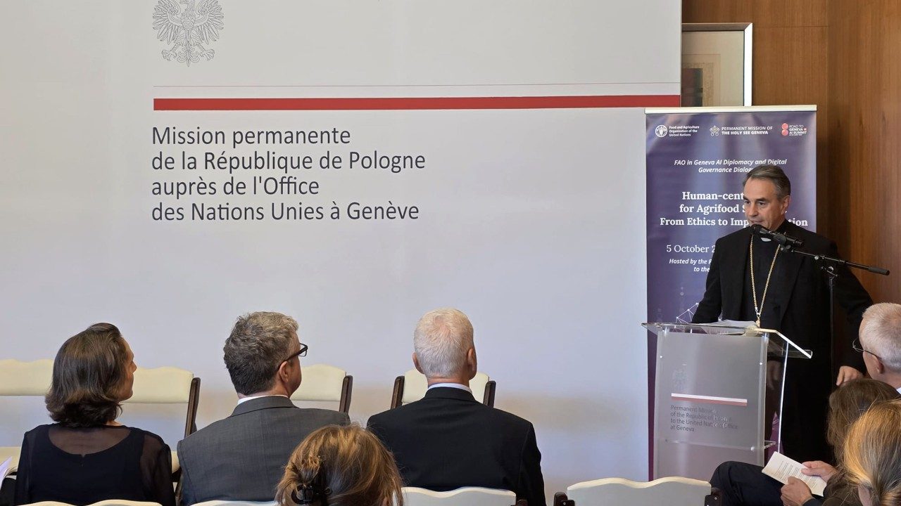 Holy See: The use of AI in agrifood systems needs to place humans at the center