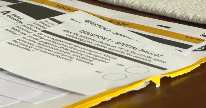 Thousands of Alberta referendum mail