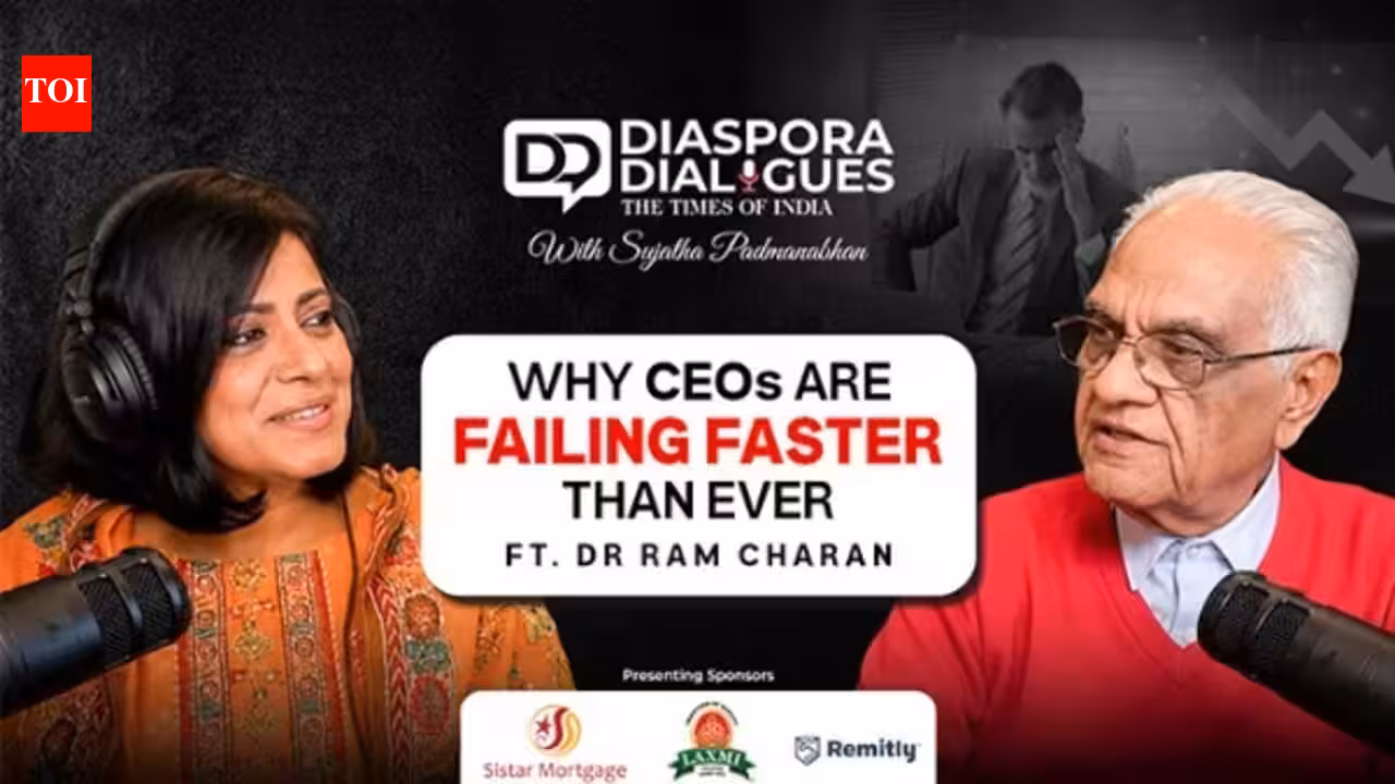 The Indian American Mind Behind the World's Biggest CEOs | Dr. Ram Charan on Diaspora Dialogues by TOI