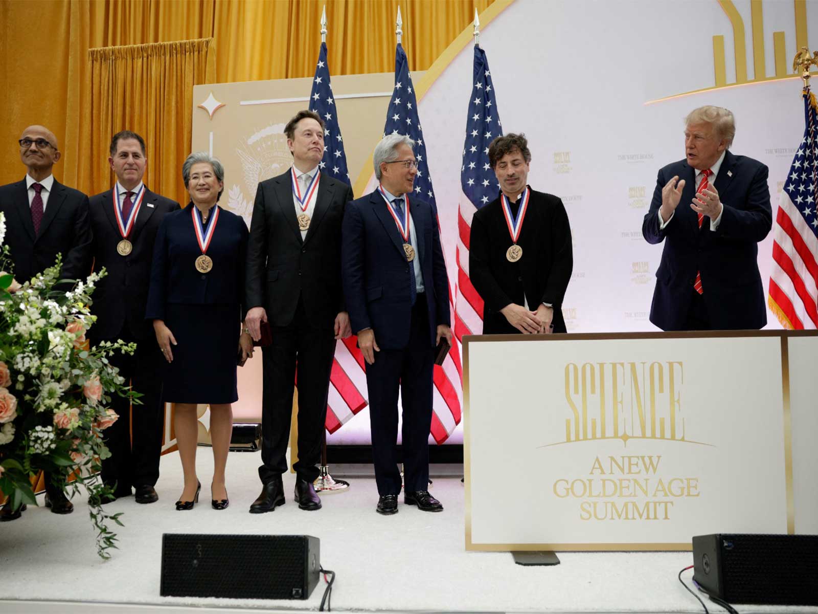 Trump honours six tech giants with National Medals of Science, Technology and Innovation